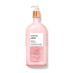 Bath and Body Works Inspire Love Rose Vanilla Moisturizing Body Lotion 6.5 fl oz